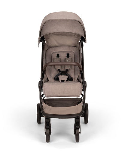 Nuna TRVL LX Lightweight Baby Stroller & Pipa Urbn Car Seat Travel System-With Cup Holder-Stroller Features (One Hand Fold, Upto 22 Kg)-Car Seat Features (Baseless ISOFIX, Side Impact Protection, Upto 13 Kg)-Cedar