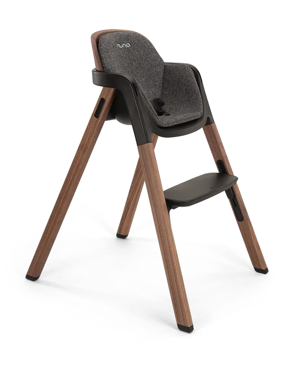 Nuna Bryn Baby High Chair With Removable Seat Pad Child Tray Tool Free Assembly Made From Premium Black Walnut Maple Woods For 6M Upto 100 Kg Sanderson Extra 10 Off duckduckbaby