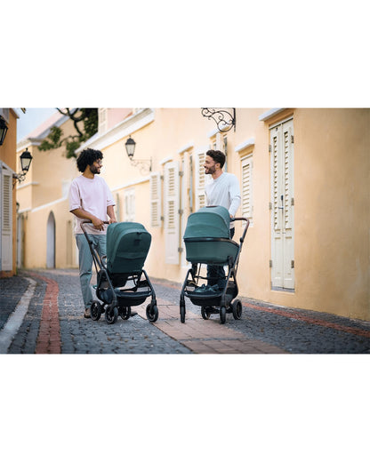 Maxi Cosi Leona 2 Baby Stroller-Height Adjustable Backrest, Reversible & Flat Reclining Seat-One Hand Fold-Travel System Compatible-6 Months Warranty-For 0 to 4Y (Upto 22 Kg)-Select Grey