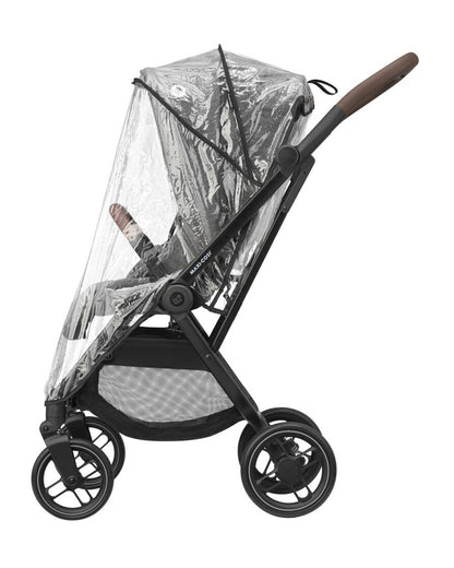 Maxi Cosi Leona 2 Baby Stroller-Height Adjustable Backrest, Reversible & Flat Reclining Seat-One Hand Fold-Travel System Compatible-6 Months Warranty-For 0 to 4Y (Upto 22 Kg)-Select Grey