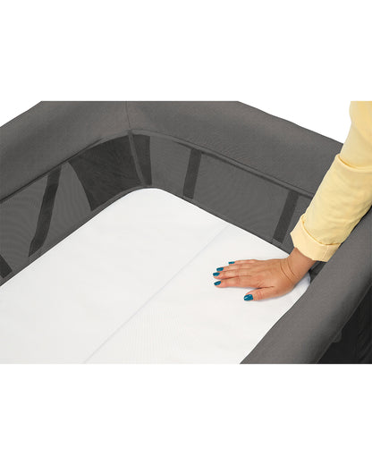 maxi cosi swift mattress size Maxi Cosi Swift 3-in-1 Bassinet, Travel Cot & Playpen-Lightweight & Easy One-second Fold-With Unique Two Stage Mattress & Includes Travel Bag-For 0 to 3.5Y (Upto 15Kg)- Beyond Graphite-Extra 5% Off – duckduckbaby