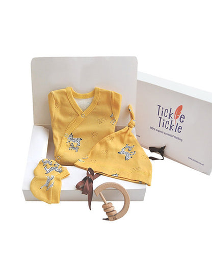 Tickle Tickle Baby Shower Clothing Gift Set-Pack of 4-Zesty Zoe-For Newborn