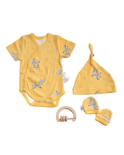 Tickle Tickle Baby Shower Clothing Gift Set-Pack of 4-Zesty Zoe-For Newborn