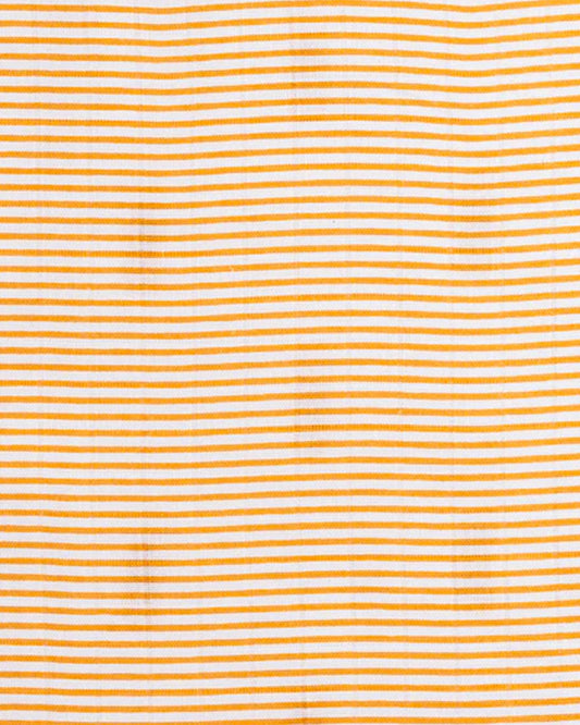 Masilo Organic Muslin Burp Cloths & Wash Cloths Combo Set-Super Absorbent-Pineapple Bliss-For Infants