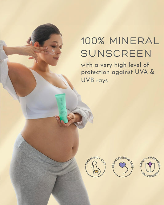 Orimii SPF 50+ PA++++ Mineral Sunscreen-Protects Skin Barrier-Reduces Pigmentation-Pregnancy & Breastfeeding Safe