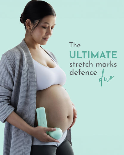 Orimii Stretch Marks Defence Belly Bundle-Minimises Stretch Marks-Hydrates Belly-Pregnancy & Breastfeeding Safe