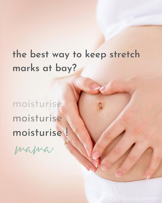 Orimii Stretch Marks Defence Belly Bundle-Minimises Stretch Marks-Hydrates Belly-Pregnancy & Breastfeeding Safe