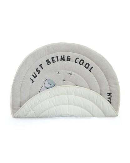 Pluchi Just Being Cool Disney Cotton Knitted Quilted Playmat for Babies-Soft & Easy To Wash-0M+