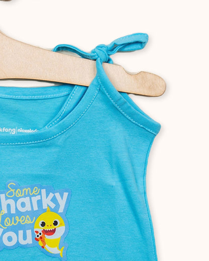 Bodycare Turquoise, White & Pastel Pink Vest-Printed-Cotton-Pack of 3-For Infants