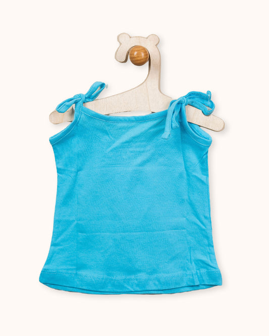 Bodycare Turquoise, White & Pastel Pink Vest-Printed-Cotton-Pack of 3-For Infants