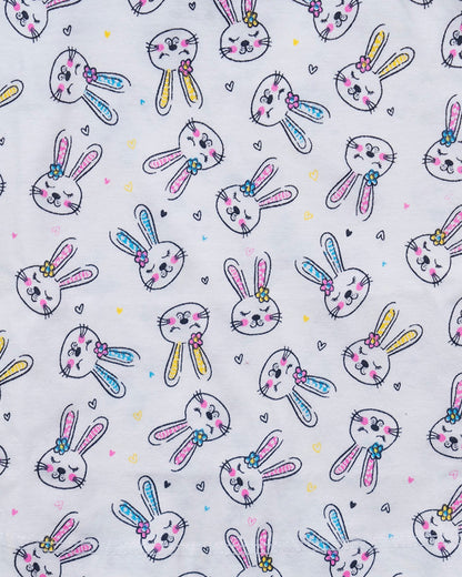 Bodycare Turquoise, White & Pastel Pink Vest-Pull On-Printed-Cotton-Pack of 3-For Infants