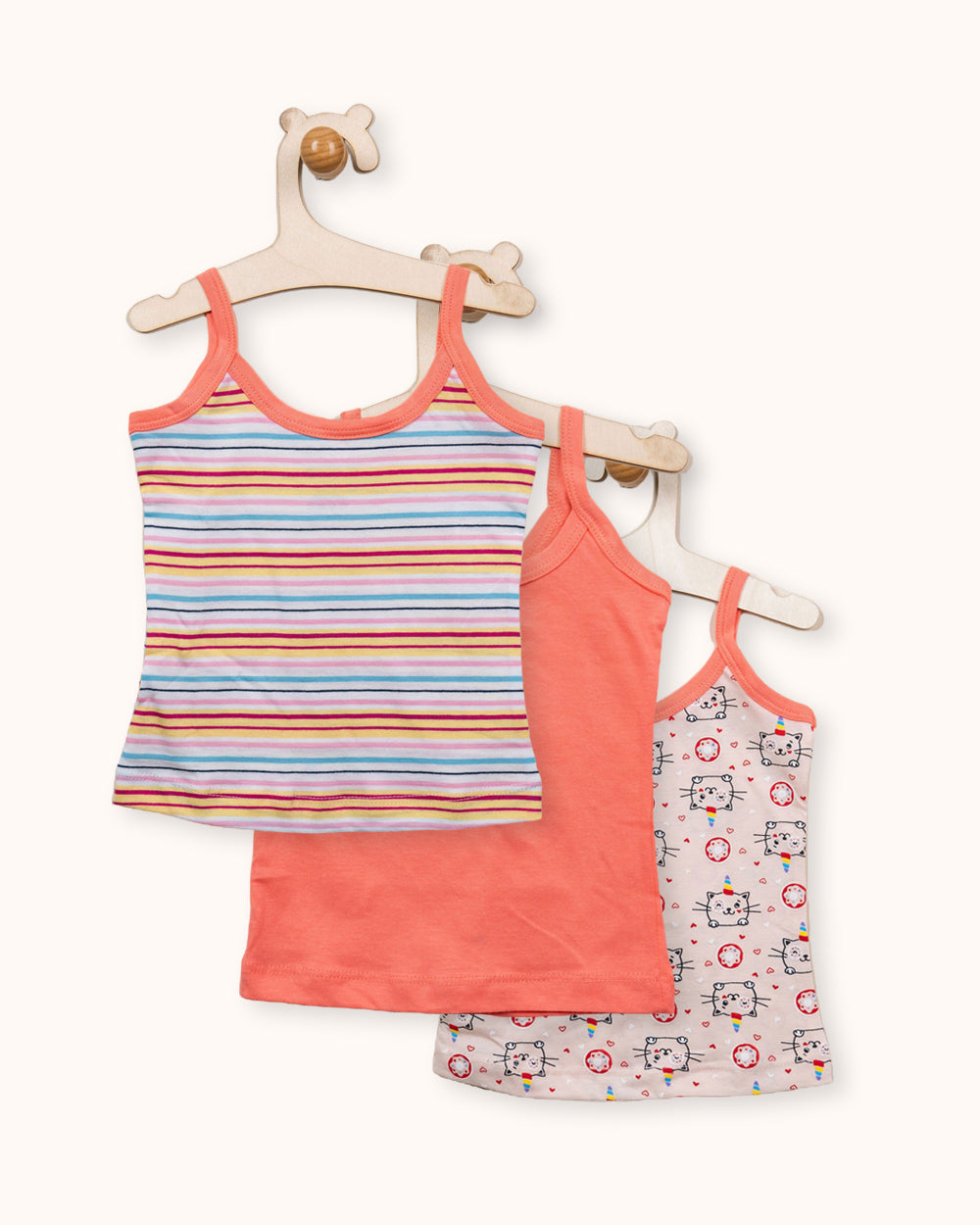 Peach Pink, Pastel Pink & Multicolor