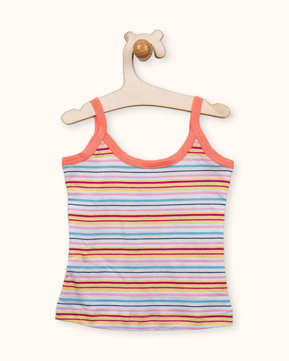 Bodycare Multicolor Vest-Printed-Cotton-Pack of 3-For Infants