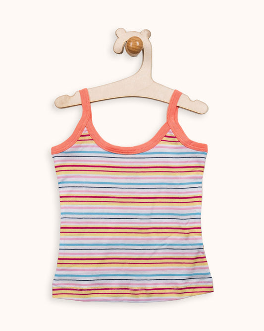 Bodycare Multicolor Vest-Printed-Cotton-Pack of 3-For Infants