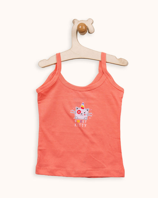 Bodycare Multicolor Vest-Printed-Cotton-Pack of 3-For Infants