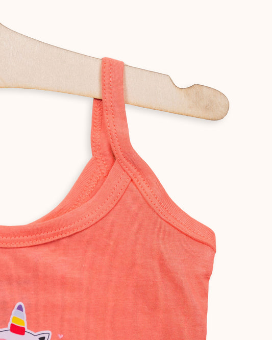 Bodycare Multicolor Vest-Printed-Cotton-Pack of 3-For Infants