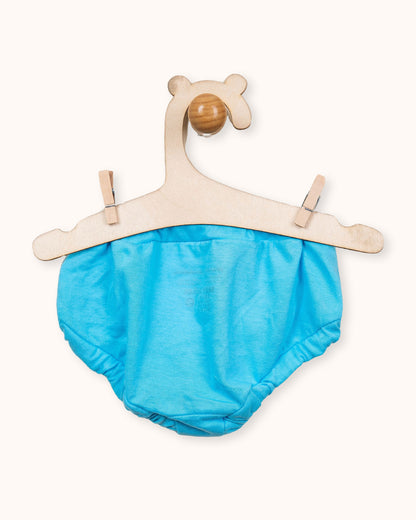 Bodycare Pastel Pink, White & Turquoise Panties-Printed-Cotton-Pack of 3-For Infants