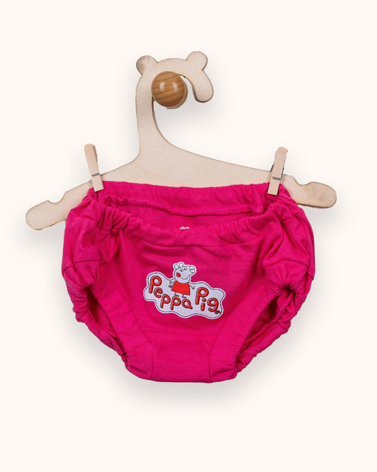 Bodycare Pink, Navy Blue & White Panties-Printed-Cotton-Pack of 3-For Infants