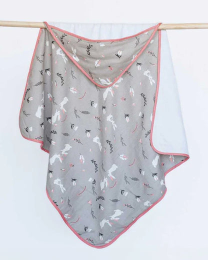 Cocoon Care Baby Hooded Towel-Bamboo Terry-Rabbit Farm