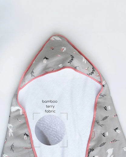 Cocoon Care Baby Hooded Towel-Bamboo Terry-Rabbit Farm