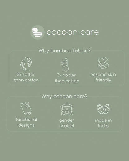 Cocoon Care Baby Hooded Towel-Bamboo Terry-Rabbit Farm