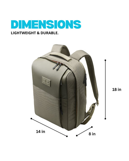MiniMeis G5 Multipurpose Travel Backpack & Baby Shoulder Carrier-All In One Hero Parent Backpack With Baby Seat Solution-Olive Green