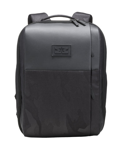 MiniMeis G5 Multipurpose Travel Diaper Backpack-All In One Hero Parent Backpack With Baby Seat Solution-Connects With MiniMeis Baby Carrier & Opens 180° Like a Trolley-Black