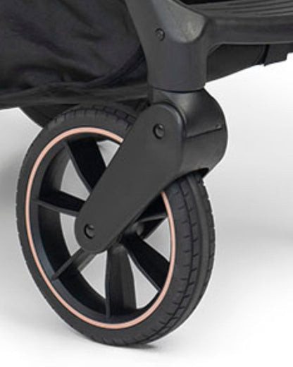 Leclerc Influencer XL Front Wheel-Puncture Proof & Lightweight-Provides Smooth Rides & High Shock Absorption-Black