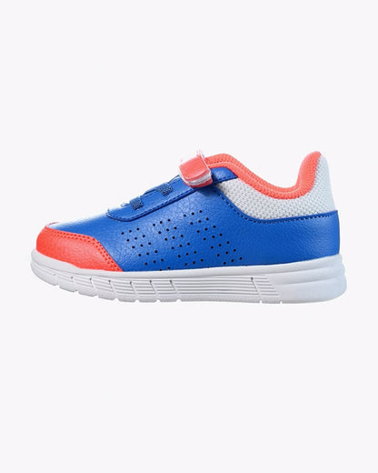 Adidas Blue and Red Amic 1.0 I Velcro Shoes For Infants