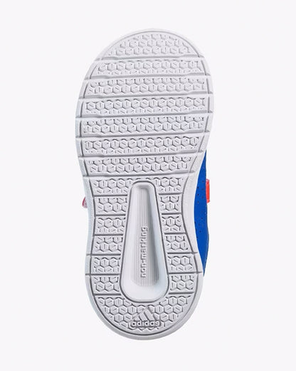 Adidas Blue and Red Amic 1.0 I Velcro Shoes For Infants