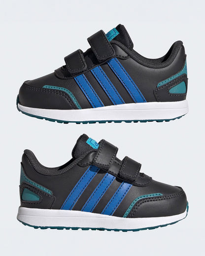 Adidas Black and Blue VS SWITCH 3 CF I Velcro Shoes For Infants