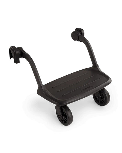 Nuna Demi Next Rider Board-Quick & Easy Attachment (No Adapters Required)-Non Skid Surface To Prevent Slipping-Folds Into Stroller Basket-Upto 20 Kg-Caviar