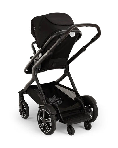 Nuna Demi Next Rider Board-Quick & Easy Attachment (No Adapters Required)-Non Skid Surface To Prevent Slipping-Folds Into Stroller Basket-Upto 20 Kg-Caviar