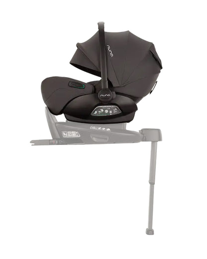 Nuna Arra Flex Baby Car Seat-Rear Facing-Flat Recling Seat 157 Degrees-3 Positions Recline-10 Positions Adjustable Headrest-For 0 to 2Y (Upto 13 Kg)-Thunder