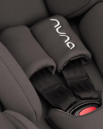 Nuna Arra Flex Baby Car Seat-Rear Facing-Flat Recling Seat 157 Degrees-3 Positions Recline-10 Positions Adjustable Headrest-For 0 to 2Y (Upto 13 Kg)-Thunder