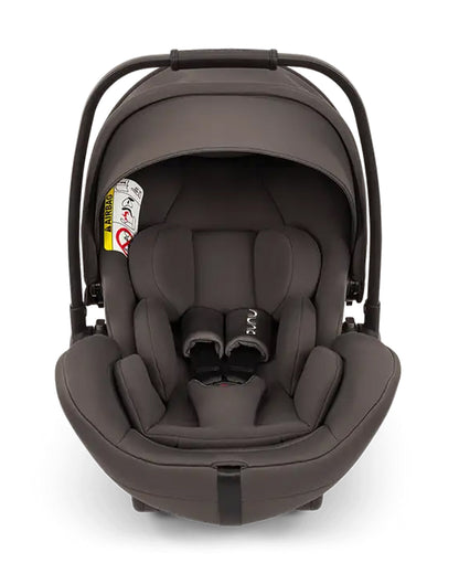 Nuna Arra Flex Baby Car Seat-Rear Facing-Flat Recling Seat 157 Degrees-3 Positions Recline-10 Positions Adjustable Headrest-For 0 to 2Y (Upto 13 Kg)-Thunder