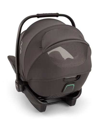 Nuna Arra Flex Baby Car Seat-Rear Facing-Flat Recling Seat 157 Degrees-3 Positions Recline-10 Positions Adjustable Headrest-For 0 to 2Y (Upto 13 Kg)-Thunder