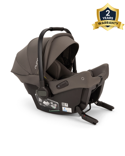 Nuna Pipa Urbn Baby Car Seat-Rear Facing-TUV Aircraft Certified-Integrated ISOFIX Connectors for Easy Installtion-Ultra Lightweight-For 0M+ (Upto 13Kg)-Thunder