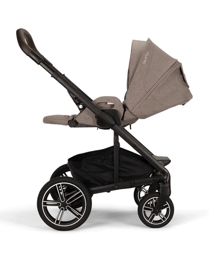 Nuna Mixx Next Baby Stroller-With Cup Holder-Height Adjustable Parent Handle Bar-Big Rear Wheels-Includes Rain Cover & Post Adaptors-2 Years Warranty-Pram for 0 to 4Y (Upto 22 Kg)-Cedar