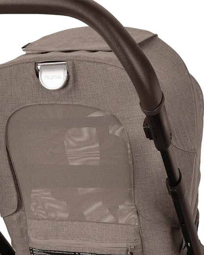 Nuna Mixx Next Baby Stroller-With Cup Holder-Height Adjustable Parent Handle Bar-Big Rear Wheels-Includes Rain Cover & Post Adaptors-2 Years Warranty-Pram for 0 to 4Y (Upto 22 Kg)-Cedar