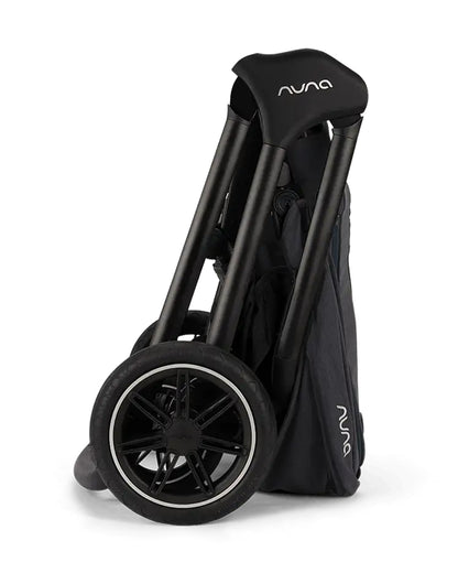 Nuna TRIV Next Stroller-With Travel Bag, Cup Holder, Rain Cover & Post Adaptors-Reversible Seat-One Hand Fold-Pram for 0 to 4Y (Upto 22Kg)-Ocean