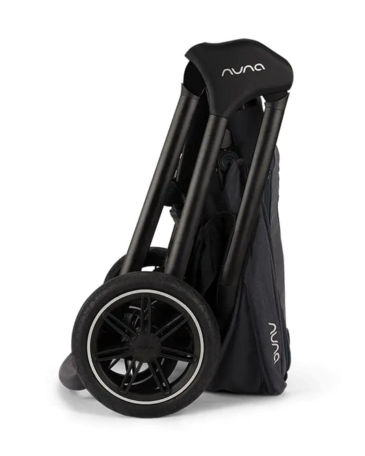 Nuna TRIV Next Baby Stroller-With Cup Holder-One Hand Fold-Includes Rain Cover & Post Adaptors-2 Years Warranty-Pram for 0 to 4Y (Upto 22Kg)-Ocean