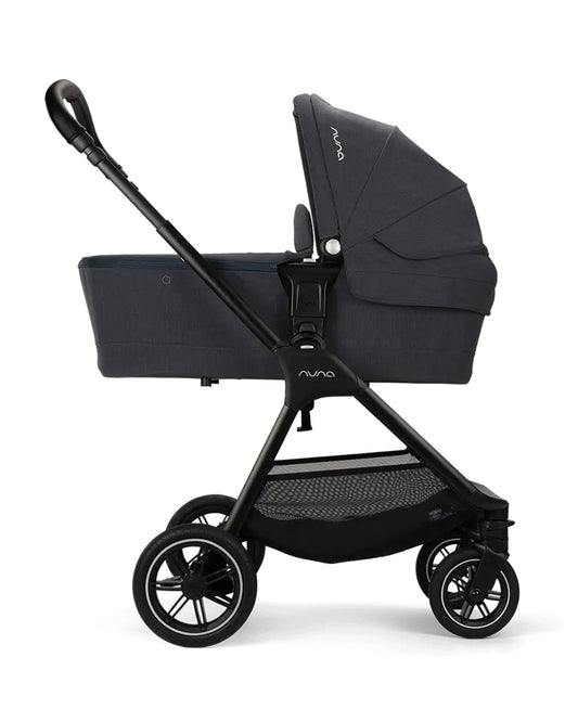 Nuna TRIV Next Baby Stroller-With Cup Holder-One Hand Fold-Includes Rain Cover & Post Adaptors-2 Years Warranty-Pram for 0 to 4Y (Upto 22Kg)-Ocean