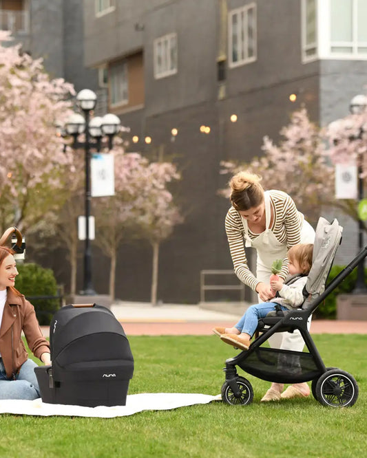 Nuna TRIV Next Baby Stroller-With Cup Holder-One Hand Fold-Includes Rain Cover & Post Adaptors-2 Years Warranty-Pram for 0 to 4Y (Upto 22Kg)-Ocean