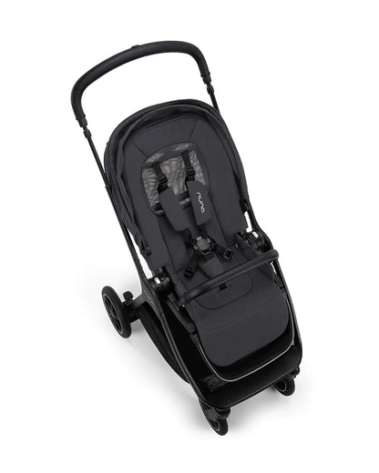 Nuna TRIV Next Stroller-With Travel Bag, Cup Holder, Rain Cover & Post Adaptors-Reversible Seat-One Hand Fold-Pram for 0 to 4Y (Upto 22Kg)-Ocean