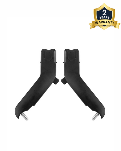 Silver Cross Jet 5 Double Car Seat Adapter-Secure & Easy Connection for Car Seat-Black