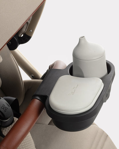 Silver Cross Clic 2 Cabin Friendly Stroller-With Snack Tray-One Hand Fold-Includes Rain Cover-For 0 to 4Y (Upto 22 kg)-Latte