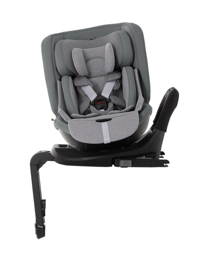 Silver Cross Motion 2 All Size 360 Baby Car Seat-Convertible Car Seat-Hydro Protect Removable & Leafproof Liner-EasyFit Sprung Safety Harness-3 Position Recline-0 M+ (Upto 12Y)-Glacier