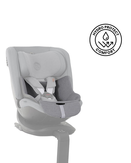 Silver Cross Motion 2 All Size 360 Baby Car Seat-Convertible Car Seat-Hydro Protect Removable & Leafproof Liner-EasyFit Sprung Safety Harness-3 Position Recline-0 M+ (Upto 12Y)-Glacier