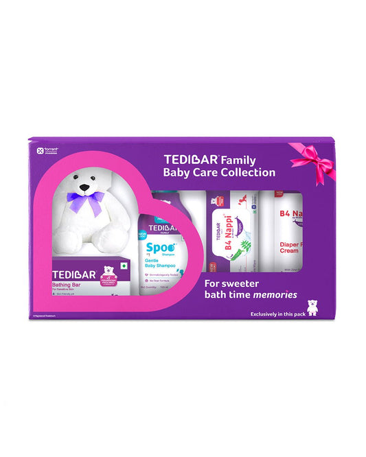 Tedibar Baby Shower Bathing Gift Set-Pack of 5-Baby Care